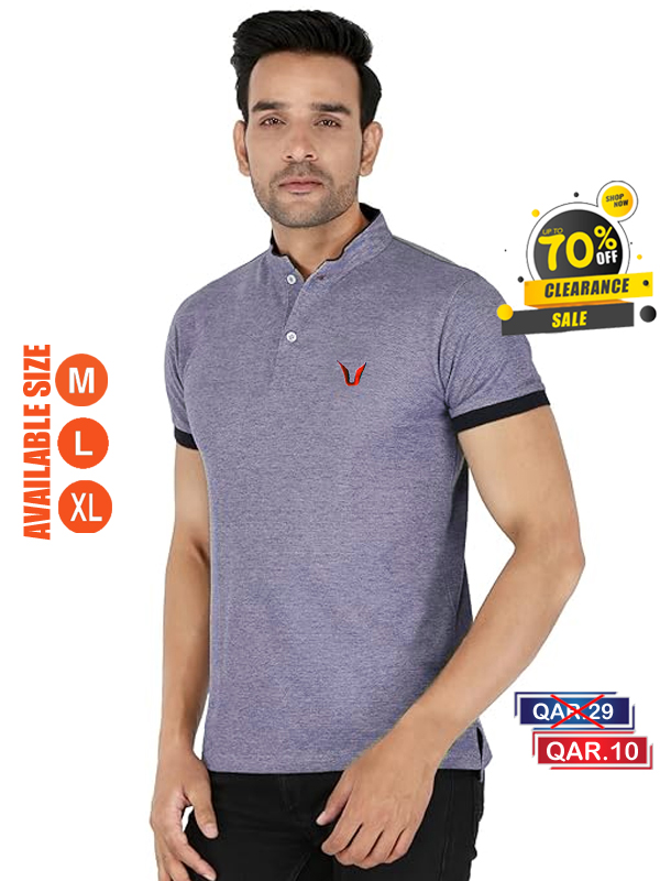 vito comfortable semi neck t-shirt