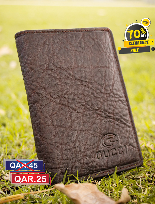 leather medium wallet for men