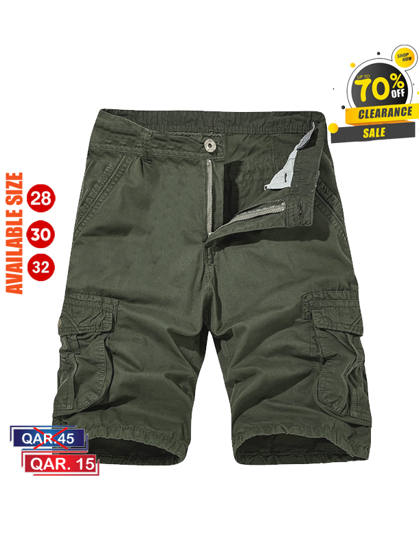 men's premium 6 pocket twill shorts