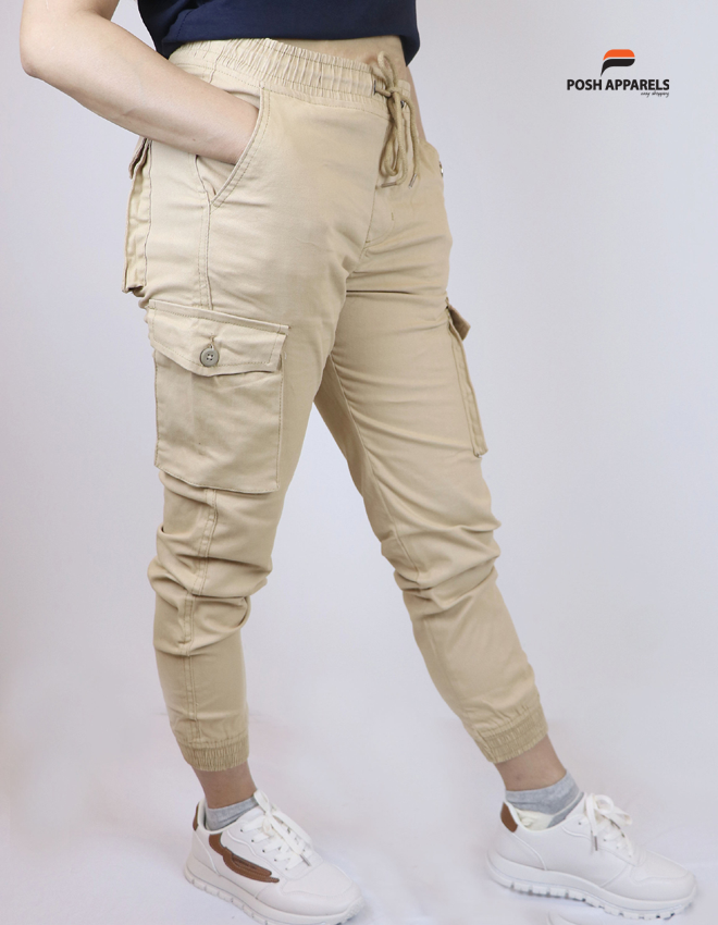 ladies 6 pocket joggers