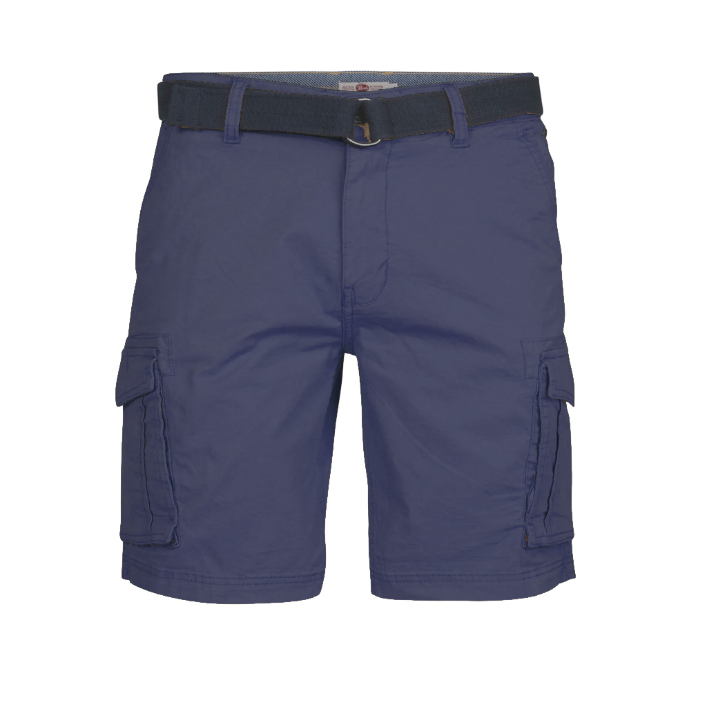 Men's 6 pocket shorts with belt